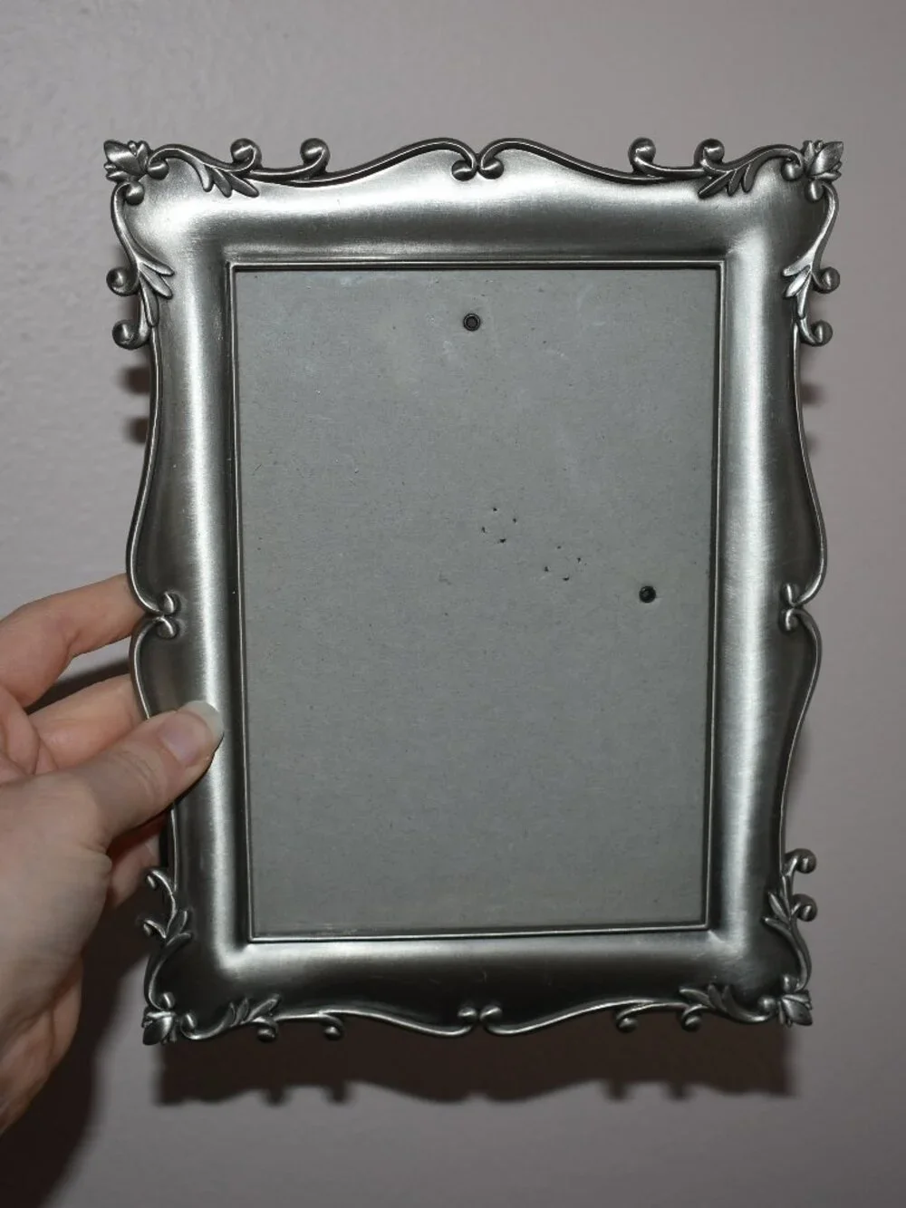 Burnes Of Boston Pewter Silver Metal Picture Frame Set